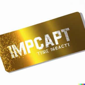 DALL-E rendering of impact shares